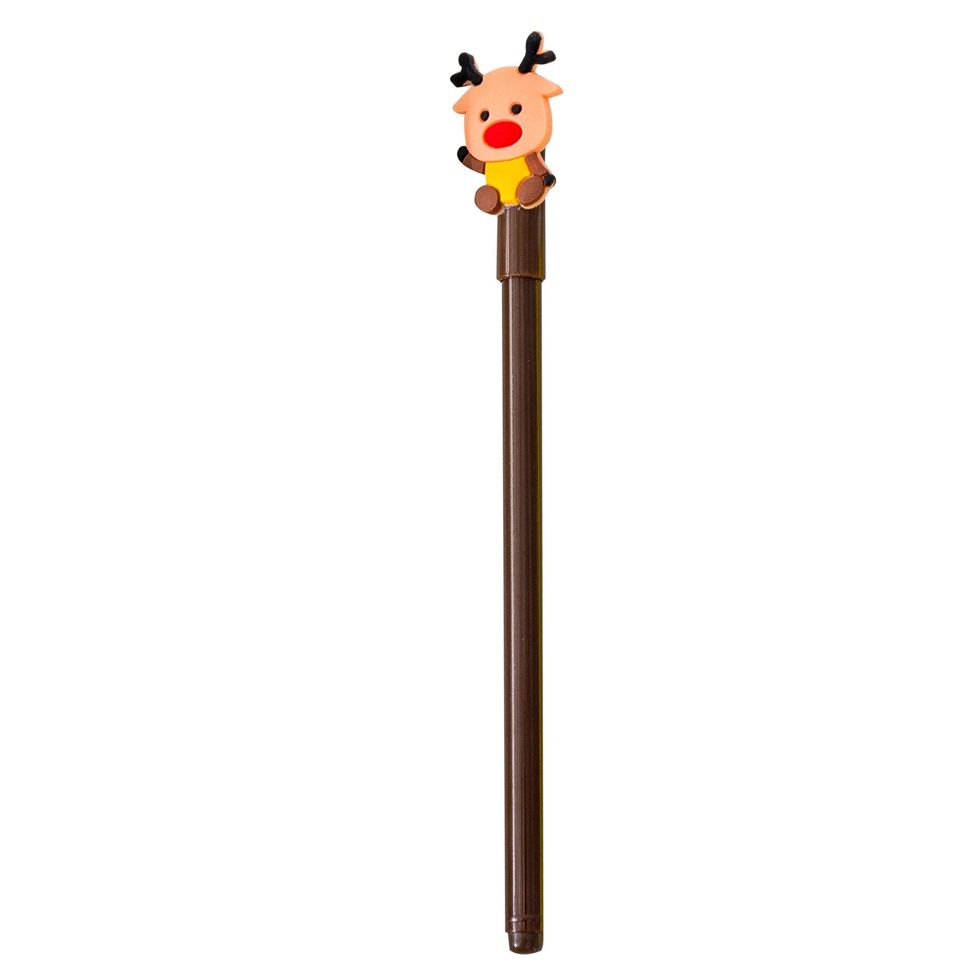 Wholesale Christmas Santa Claus Snowman Reindeer Patch Plastic Rollerball Pen